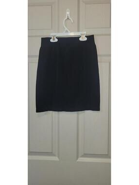 Black Mini Skirt with Skull Tag - New with Tags